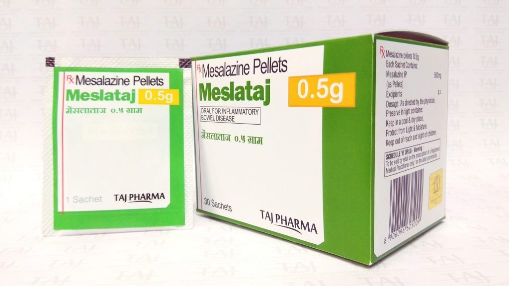 Mesalazine Sachet 0.5g prolonged release granules - Sachet 0.5g