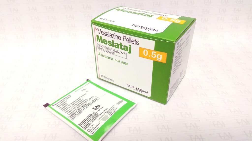 Mesalazine Sachet 0.5g prolonged release granules - Sachet 0.5g