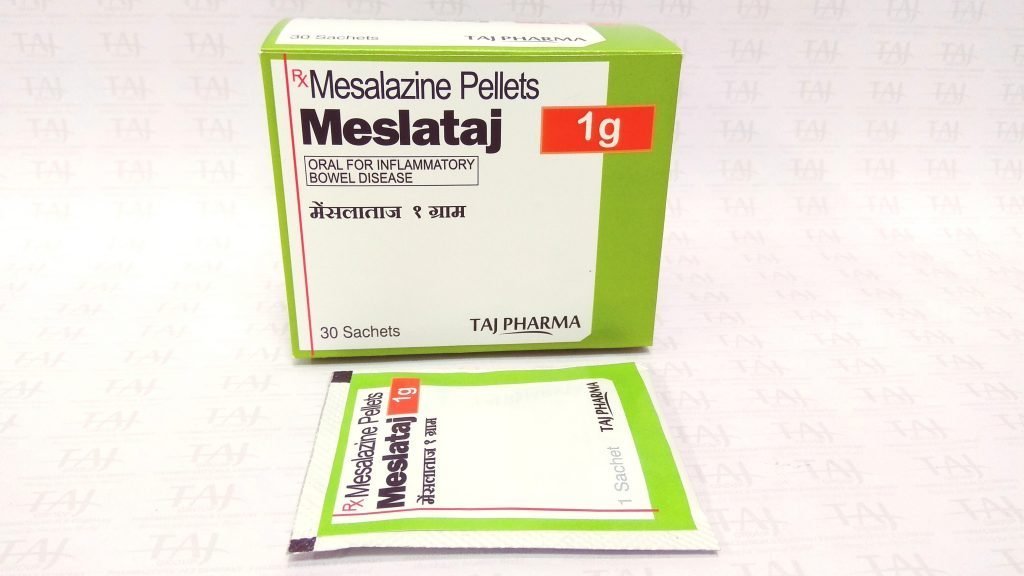 Mesalazine Sachet 1g prolonged release granules - Sachet 1g