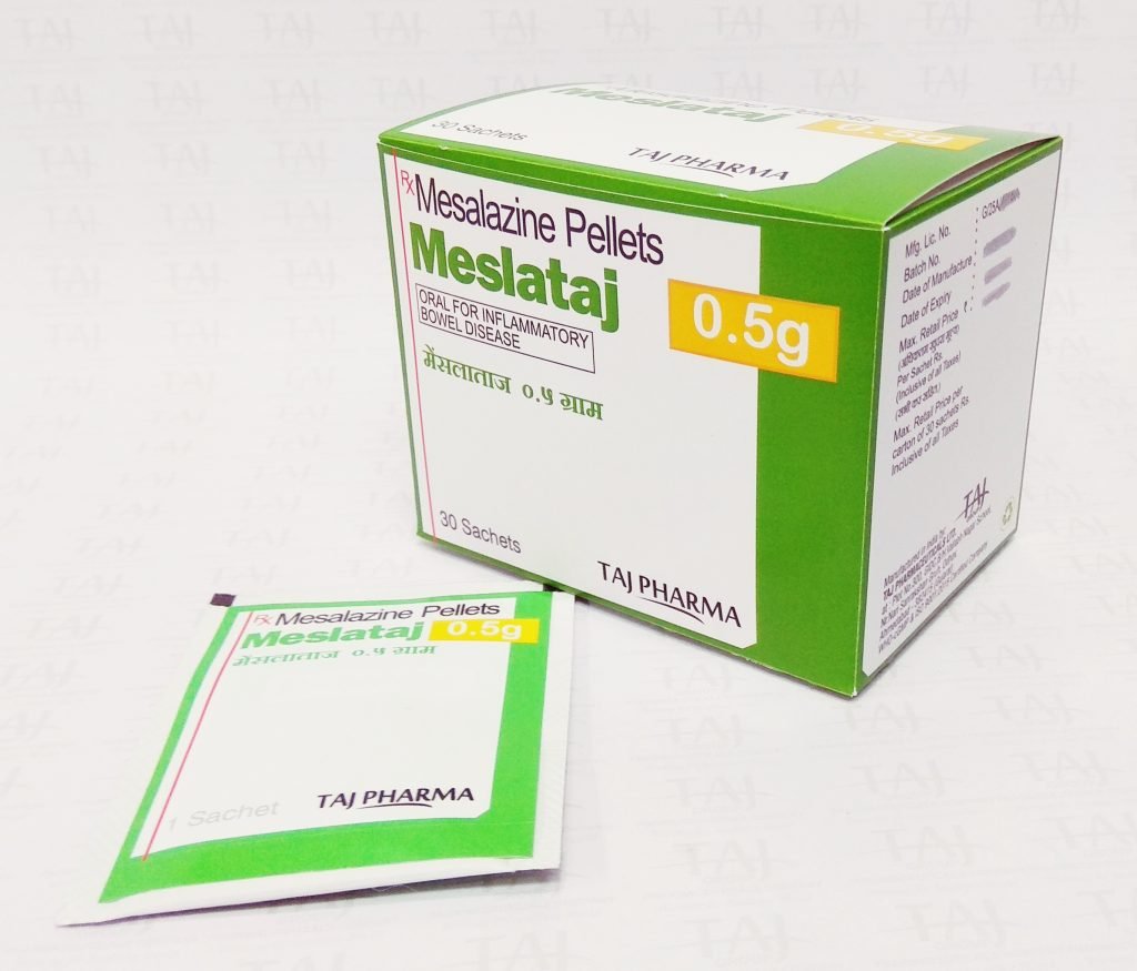 Mesalazine Sachet 0.5g prolonged release granules - Sachet 0.5g