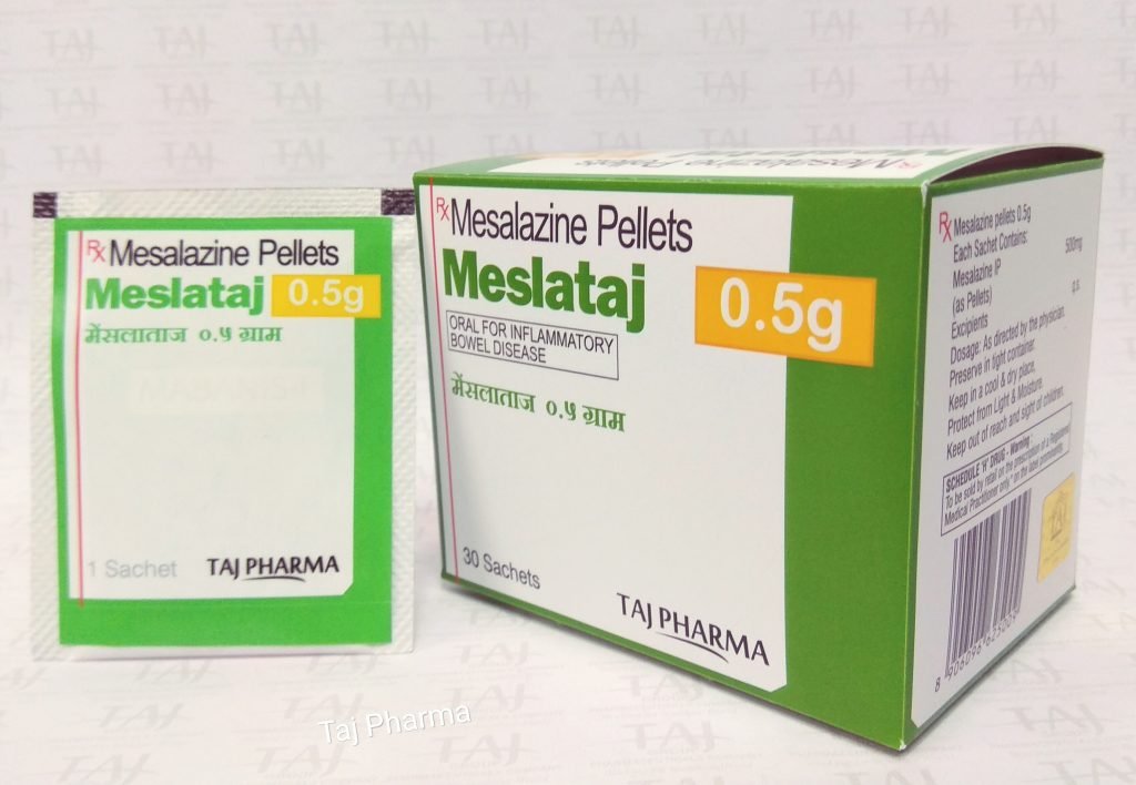 Mesalazine Sachet 0.5g prolonged release granules - Sachet 0.5g