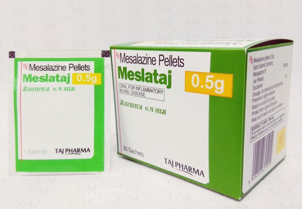 Mesalazine Sachet 0.5g prolonged release granules - Sachet 0.5g
