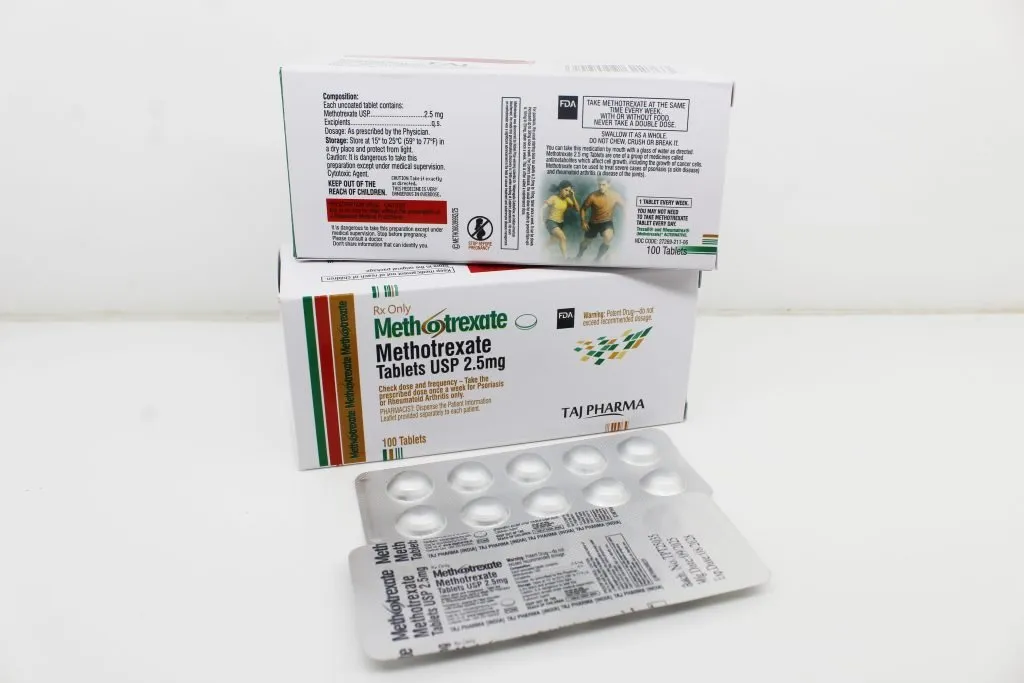 Methotrexate 2.5mg Tablets Manufacturer & Supplier
