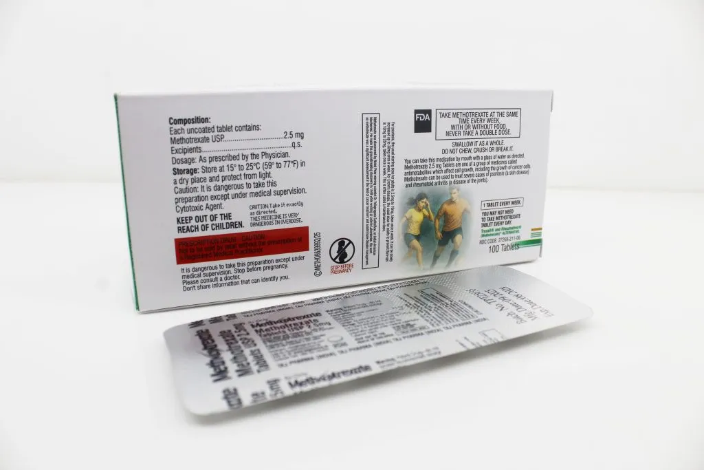 Methotrexate 2.5mg Tablets Manufacturer from Mumbai