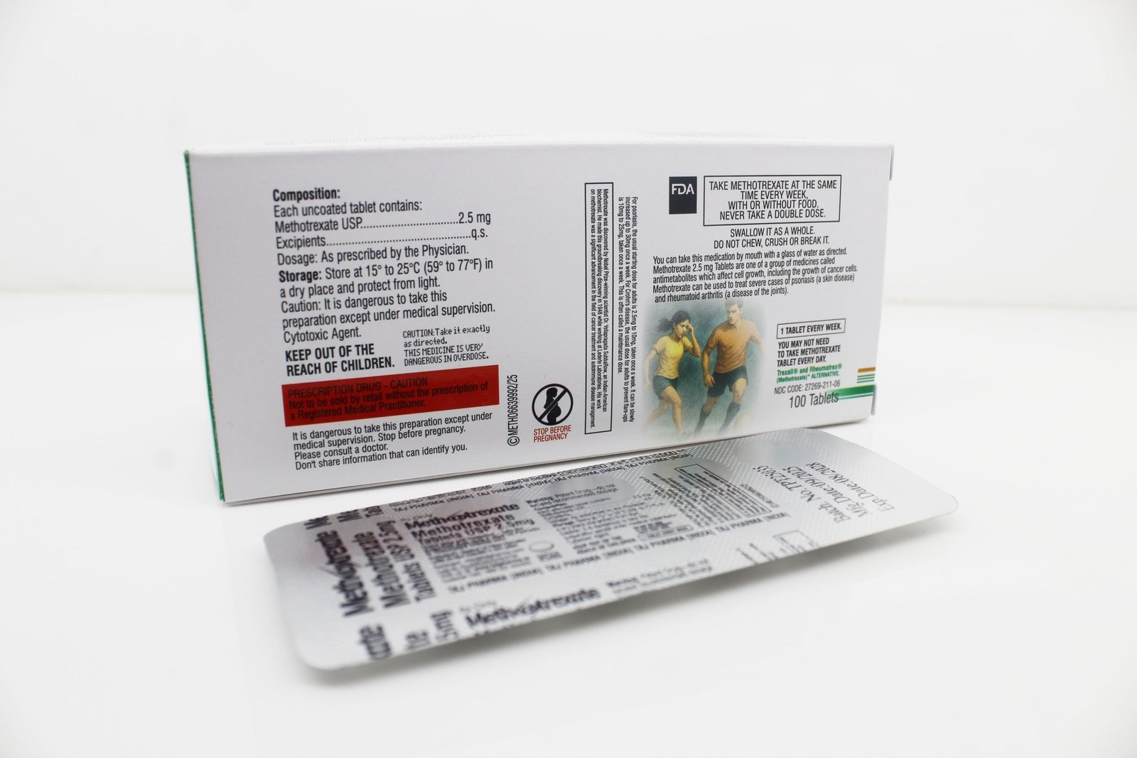 Methotrexate 2.5mg Tablets Manufacturer from Mumbai
