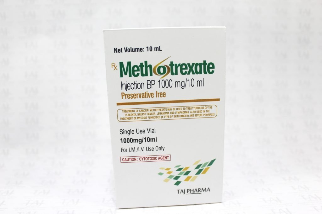 Methotrexate BP Injection 1000mg/10ml Taj Pharmaceuticals