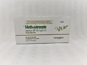 Methotrexate injection BP 50mg/2ml Taj Pharma