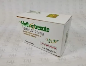 Methotrexate 2.5mg Tablets USP manufacturers & Methotrexate 2.5mg Tablets USP suppliers in India. Methotrexate 2.5mg Tablets USP manufacturer in India gives the assurance of high-quality and purity. The company carries the rich experience in manufacturing of Methotrexate 2.5mg Tablets USP. Taj Pharmaceuticals is reputed manufacturer and Methotrexate 2.5mg Tablets USP suppliers from India. Get contact for Methotrexate 2.5mg Tablets USP manufacturing companies from India.
