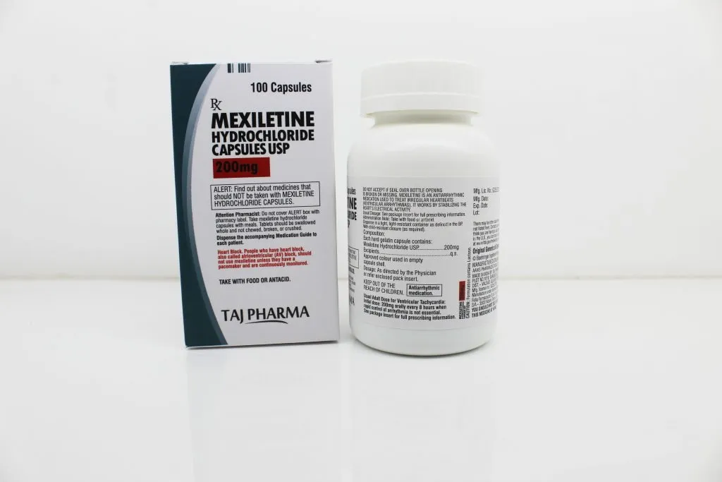 Mexiletine Hydrochloride Capsules 200mg Manufacturer Suppliers in India