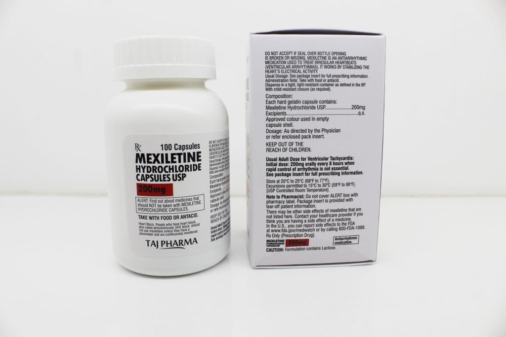 Mexiletine Hydrochloride Capsules 200mg Manufacturer from Mumbai
