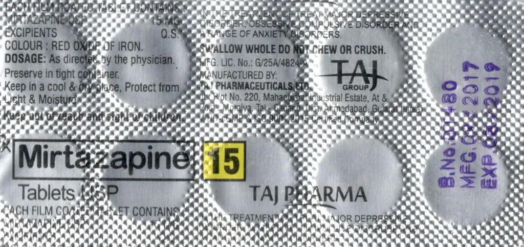 Mirtazapine A Newer Antidepressant