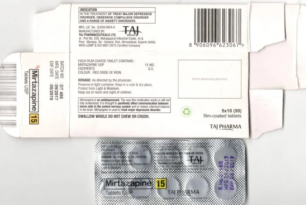 Mirtazapine A Newer Antidepressant