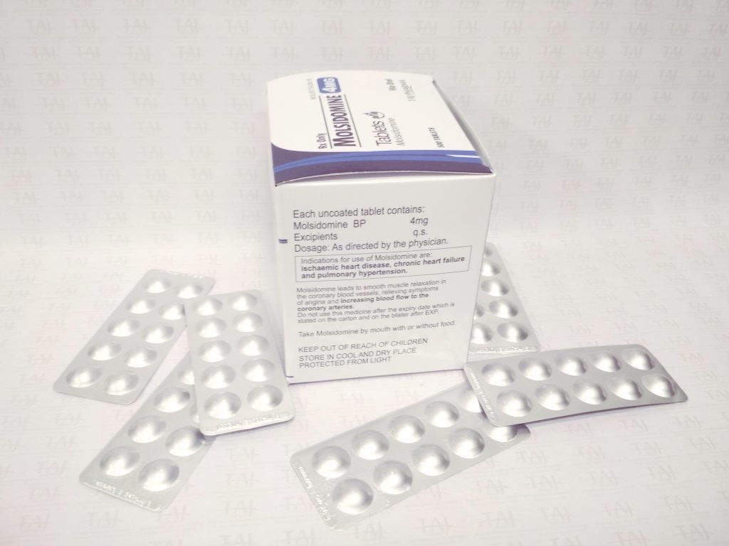 Molsidomine 4mg Tablets