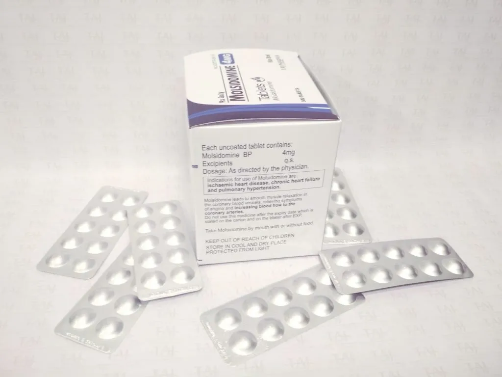 Molsidomine 4mg Tablets