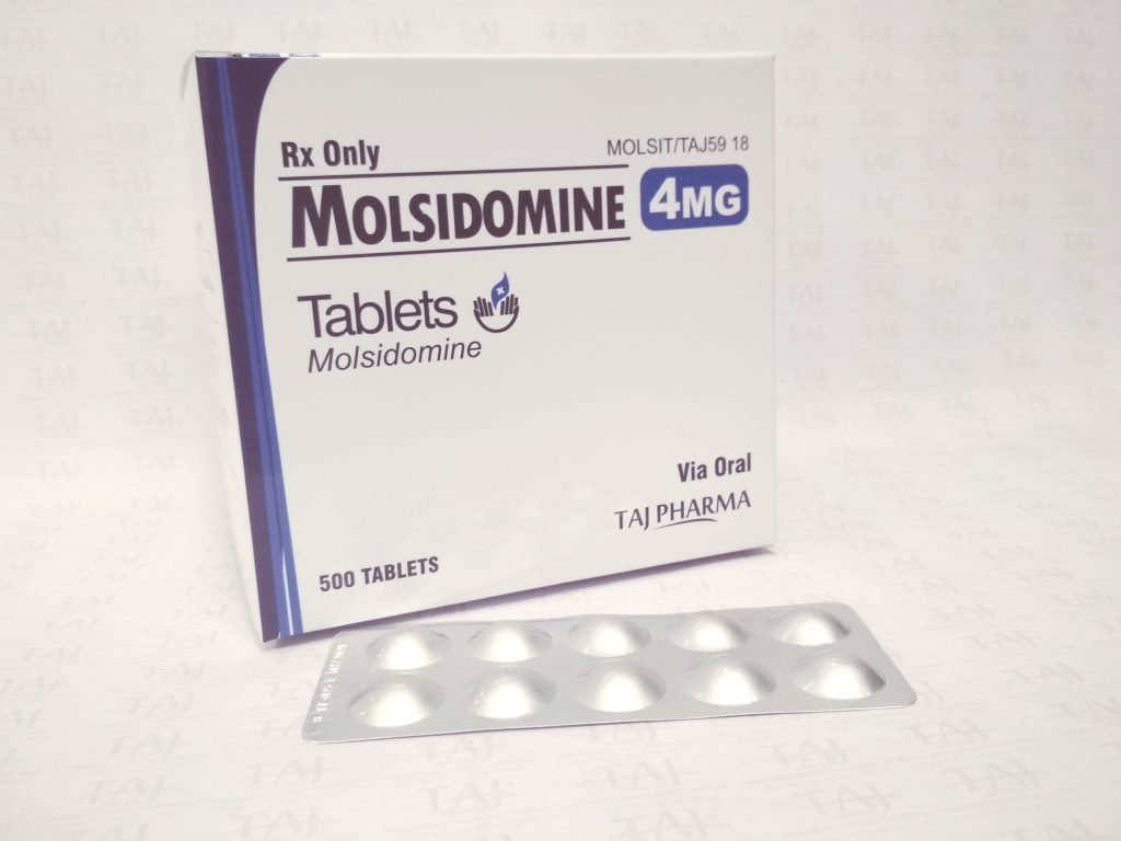 Molsidomine 4mg Tablets Taj Pharma