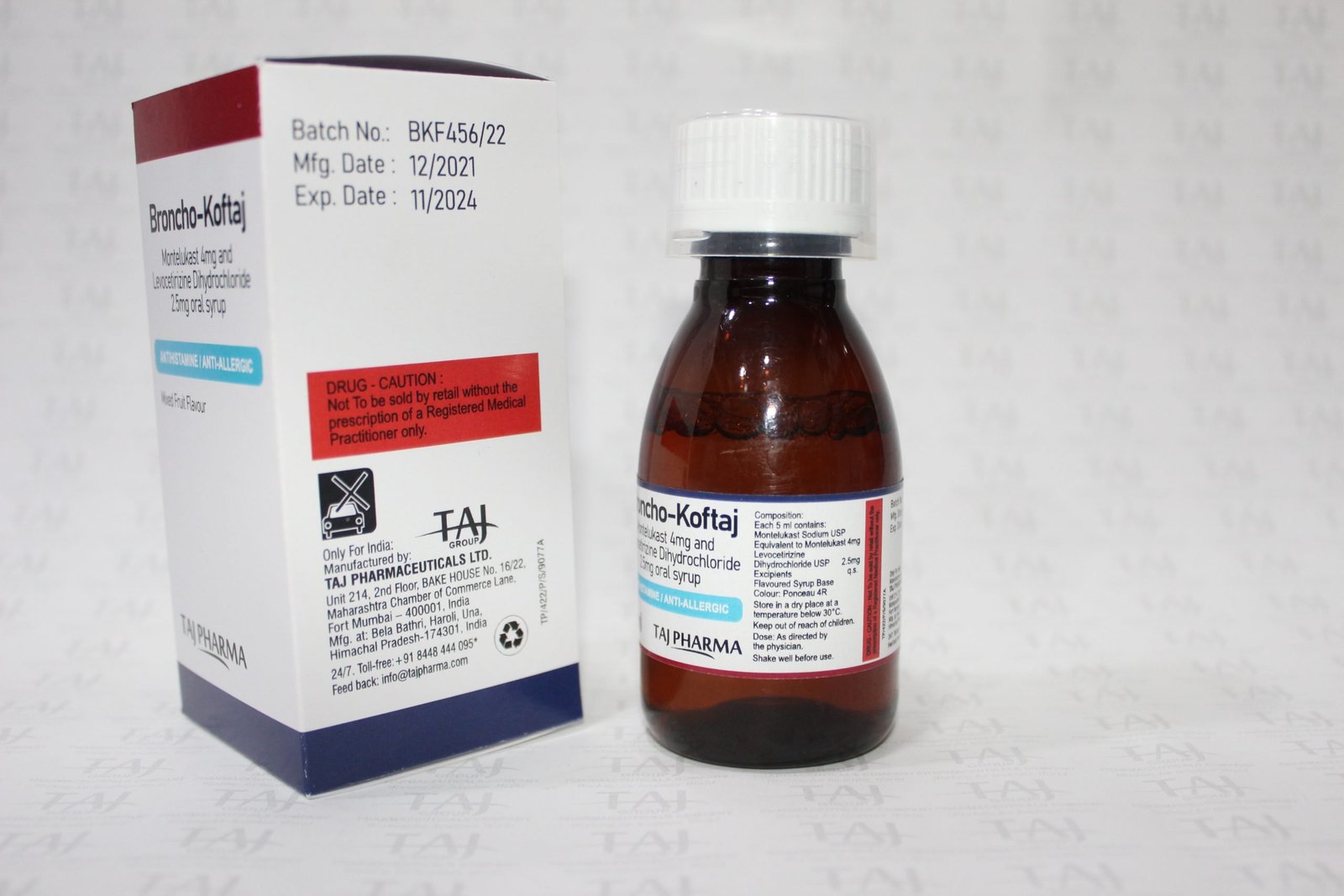 Montelukast 4mg and Levocetirizine Dihydrochloride 2.5mg Oral Syrup Best Price