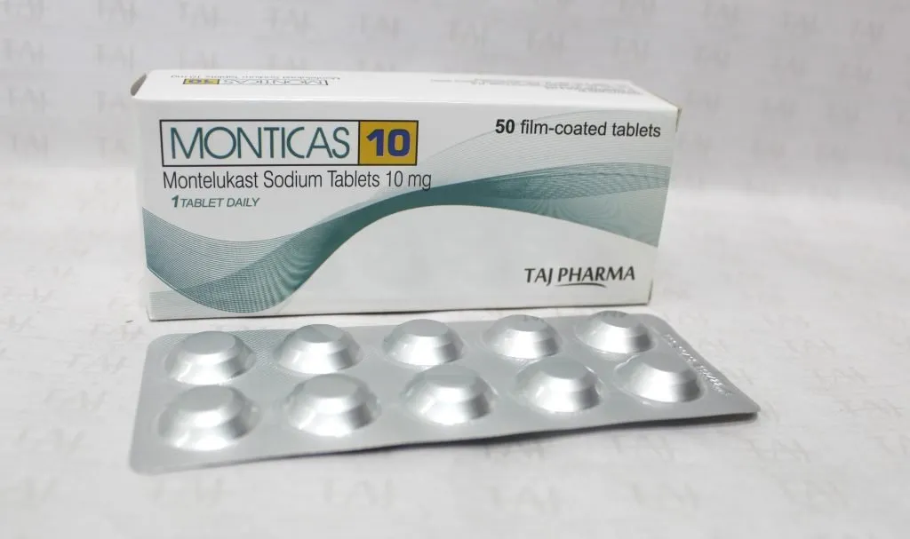 Montelukast Sodium Tablet 10 mg (MONTICAS10) Taj Pharma