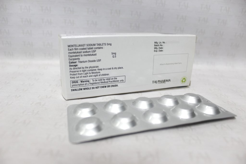 Montelukast Sodium USP tablet 5 mg
