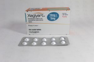 Taj Pharma is WHO-GMP Certified Pharmaceutical Wholesaler of Montelukast Sodium 10mg and Levocetirizine Hydrochloride 5mg Tablets (Xeglyart), Montelukast Sodium 10mg and Levocetirizine Hydrochloride 5mg Tablets (Xeglyart) Supplier, Montelukast Sodium 10mg and Levocetirizine Hydrochloride 5mg Tablets (Xeglyart) Exporters from India. Taj Pharma holds excellent record in manufacturing of Montelukast Sodium 10mg and Levocetirizine Hydrochloride 5mg Tablets (Xeglyart) from India.