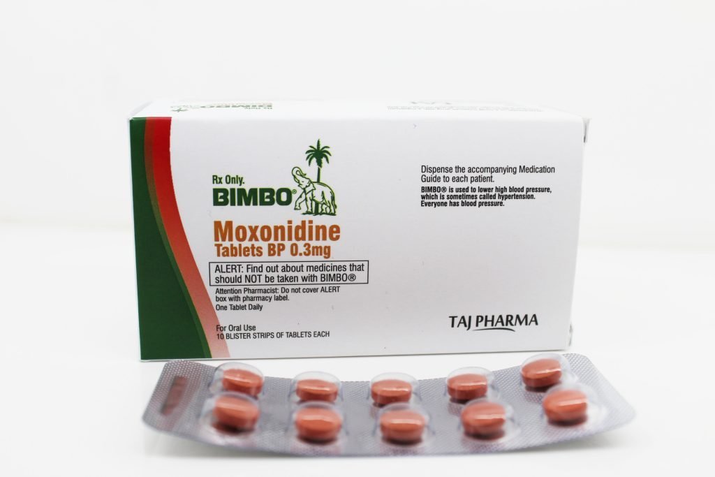Moxonidine Tablets 0.3mg Exporters in India