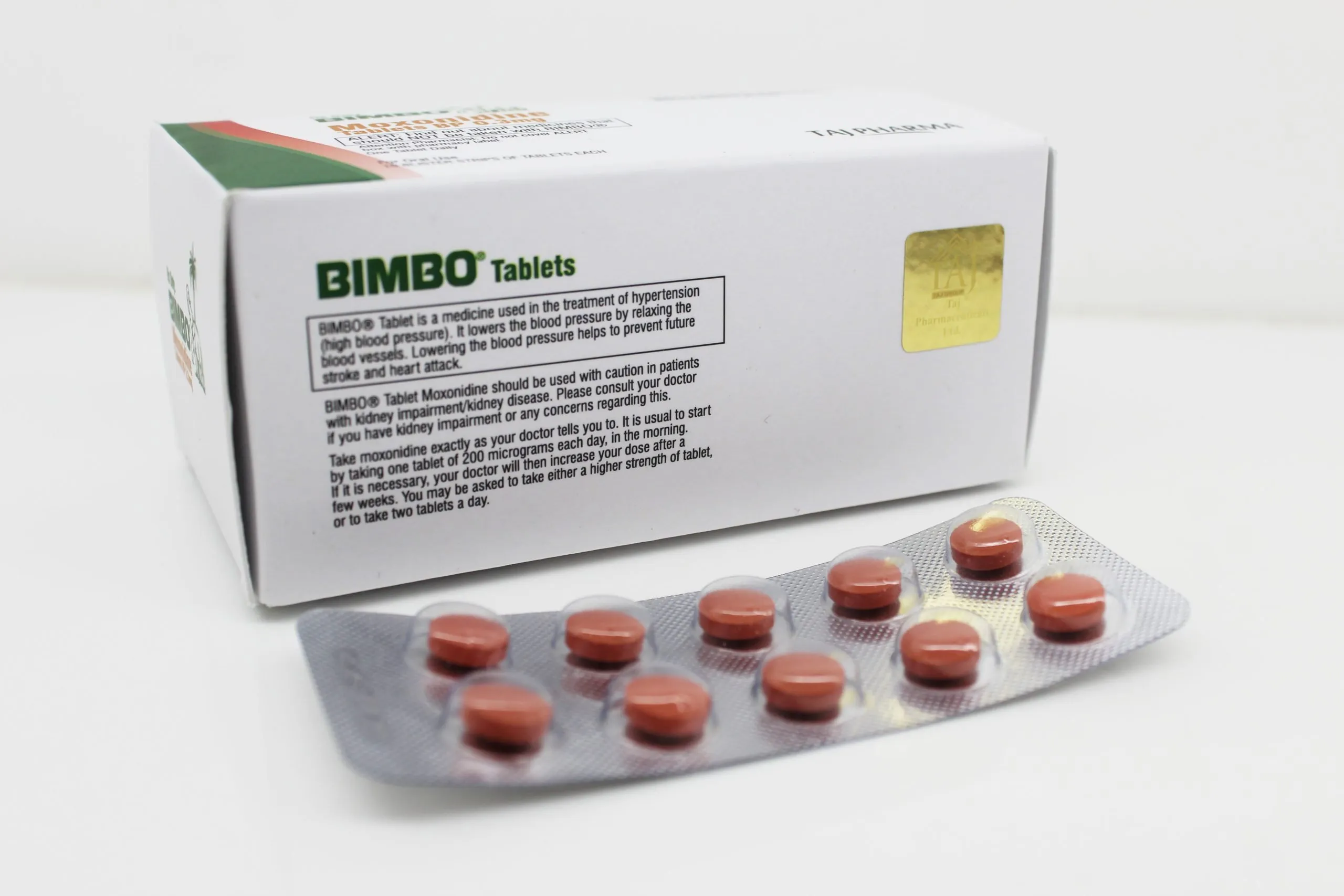 Moxonidine Tablets 0.3mg Manufacturers India & Pioneer Exporters