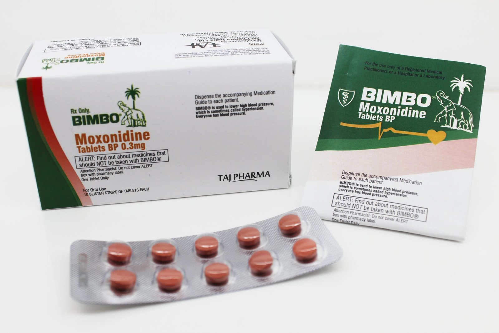 Moxonidine Tablets BP 0.3mg Suppliers, Exporters in India