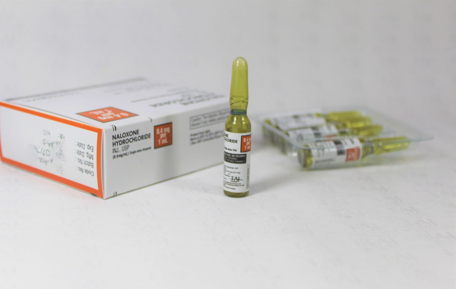 Taj Pharmaceuticals is reputed manufacturer and Naloxone Hydrochloride Injection USP 0.4mg/1ml suppliers in India prefer Taj Pharmaceuticals due to the reliability and purity of products.