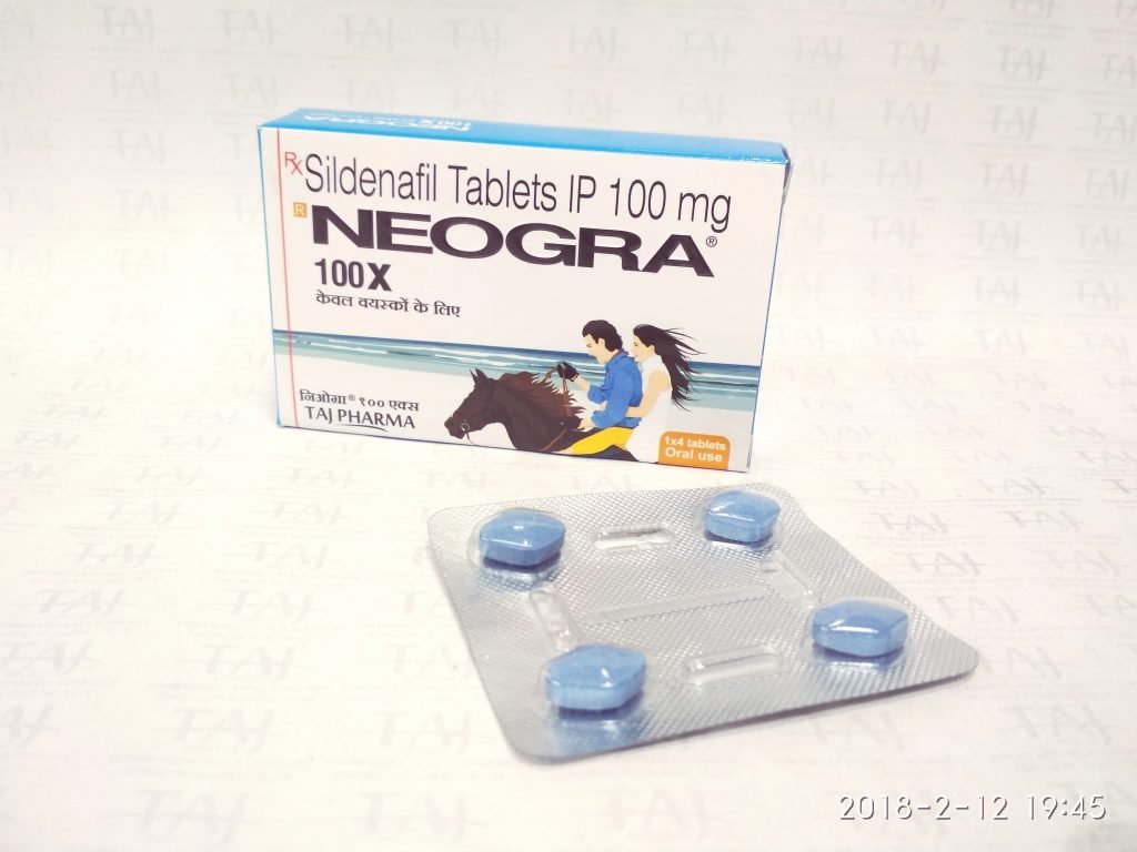 Neogra Tablets 100X (Sildenafil Citrate)