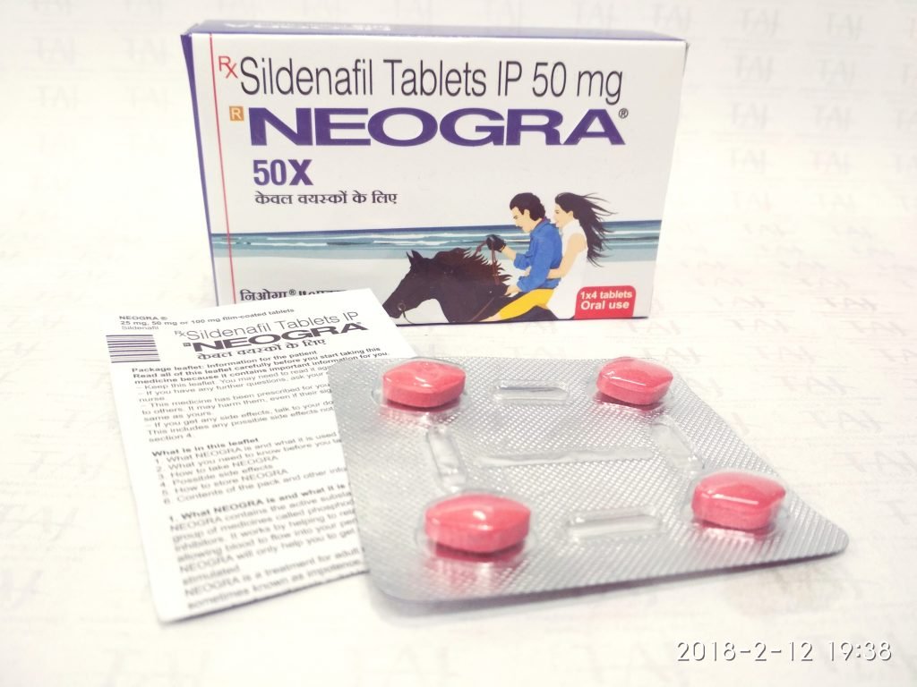 Neogra Tablets 50X (Sildenafil Citrate)