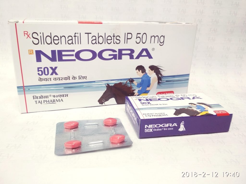 Neogra Tablets 50X (Sildenafil Citrate)