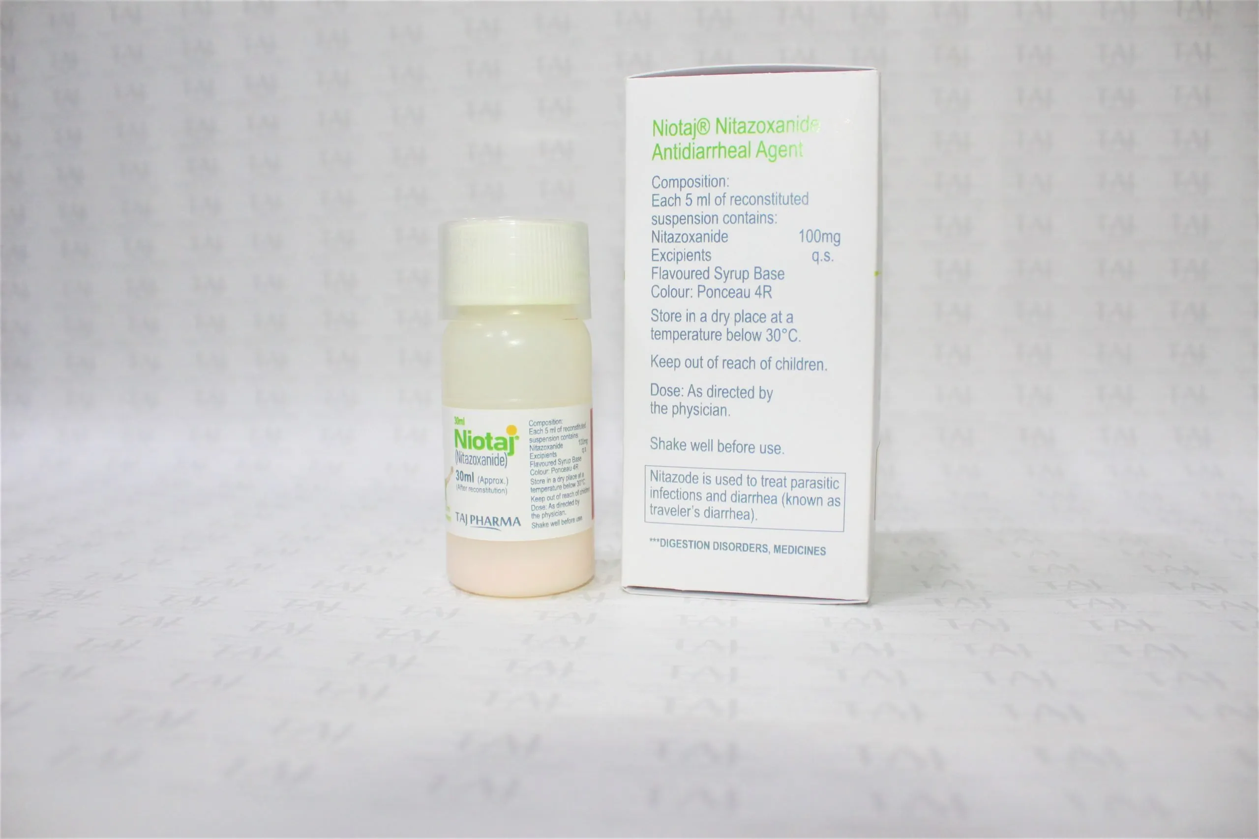 Nitazoxanide for Oral Suspension 100mg Exporters Wholesalers