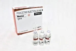 Taj Pharma is one of the leading Piracetam Injection 200mg/ml (Nootaj) manufacturers in India, and it caters the needs of the significant Piracetam Injection 200mg/ml (Nootaj) suppliers, wholesalers, and distributors