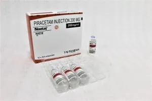 Taj Pharma is one of the leading Piracetam Injection 200mg/ml (Nootaj) manufacturers in India, and it caters the needs of the significant Piracetam Injection 200mg/ml (Nootaj) suppliers, wholesalers, and distributors Taj Pharmaceuticals manufacturer of Piracetam Injection 200mg/ml, Piracetam Injection 200mg/ml manufacturer in India Taj Pharma India, India based manufacturing company of Piracetam Injection 200mg/ml