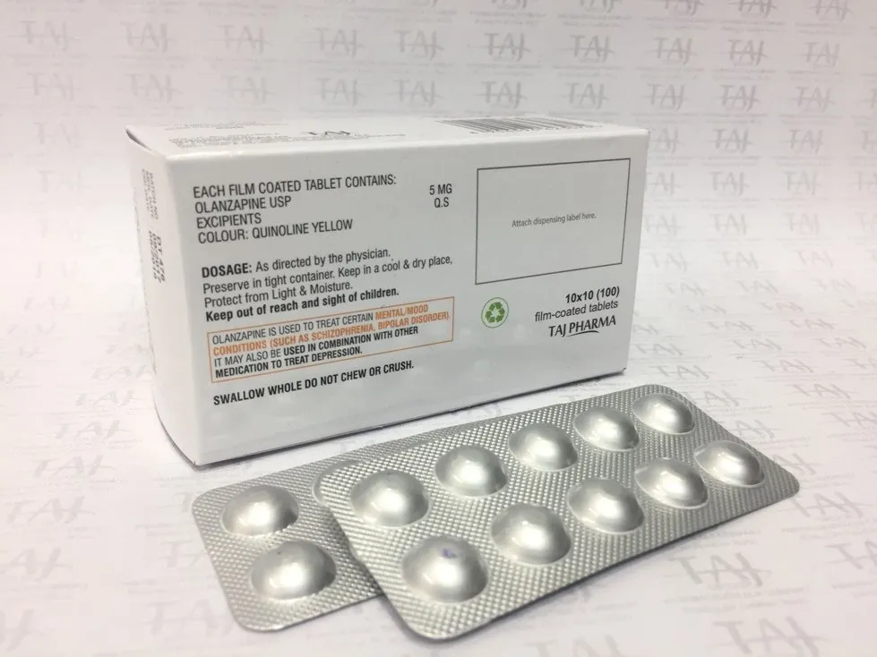 OLANZAPINE 5MG TABLETS USP