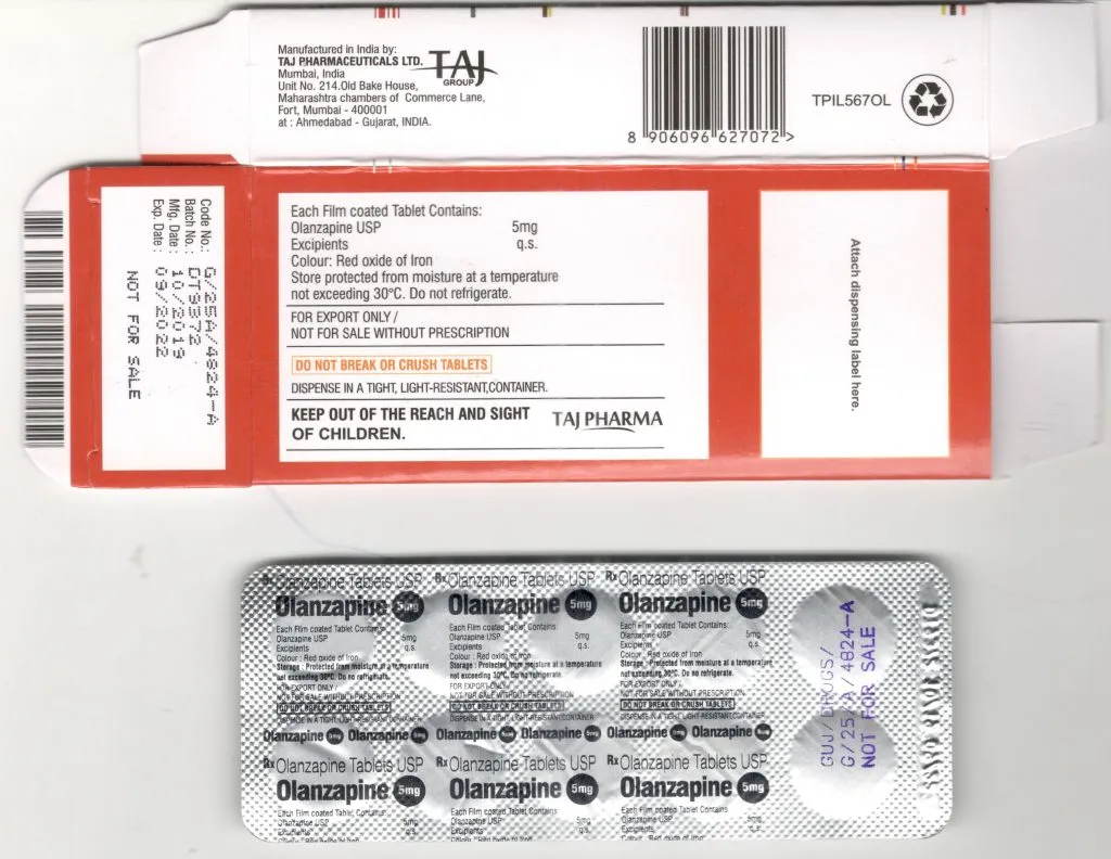 Olanzapine 5mg Schizophrenia Drug Uses & Side Effects