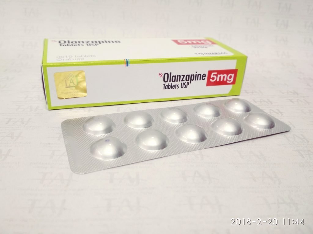 Olanzapine Tablets 5 mg Taj Pharma