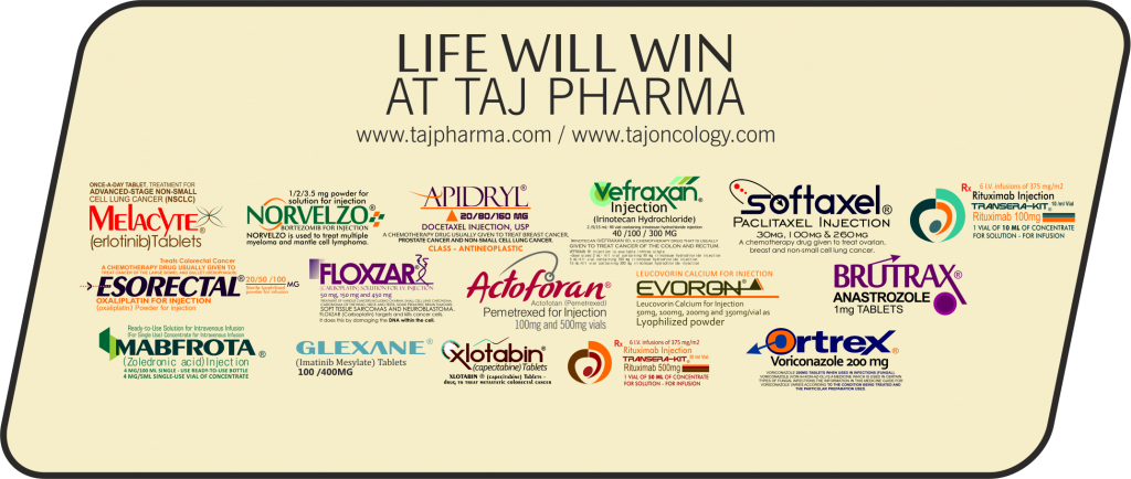 life will win taj pharma