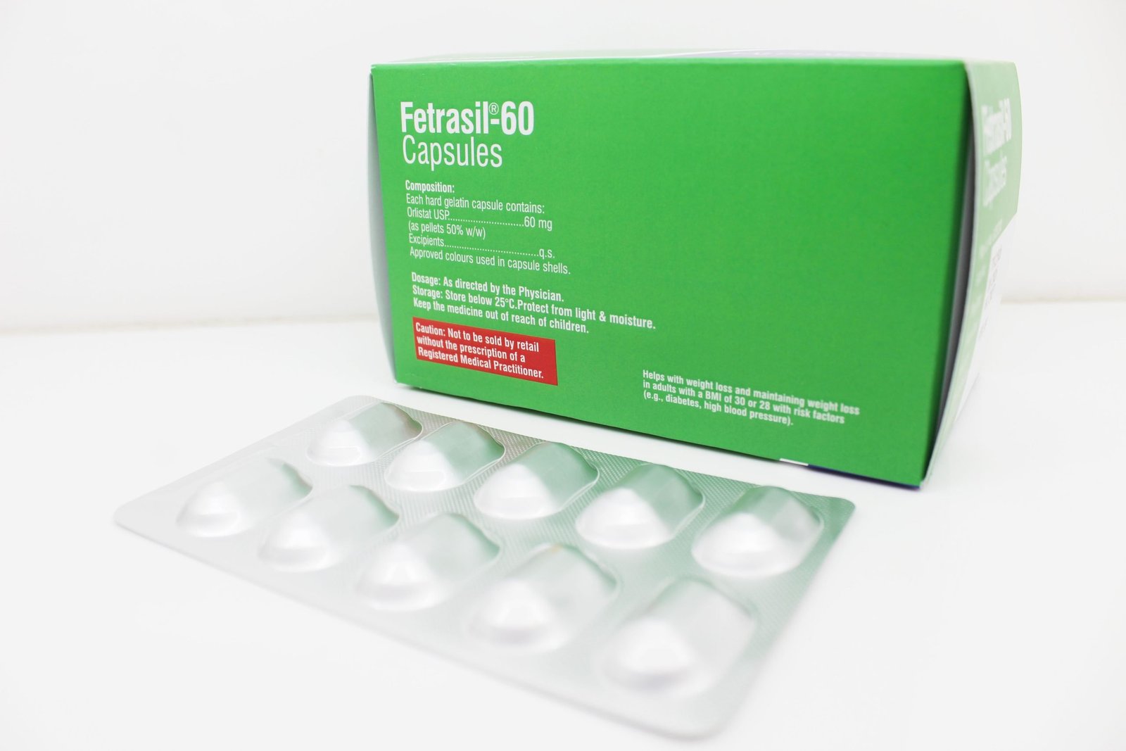 Orlistat Capsules 60mg Manufacturer from Mumbai