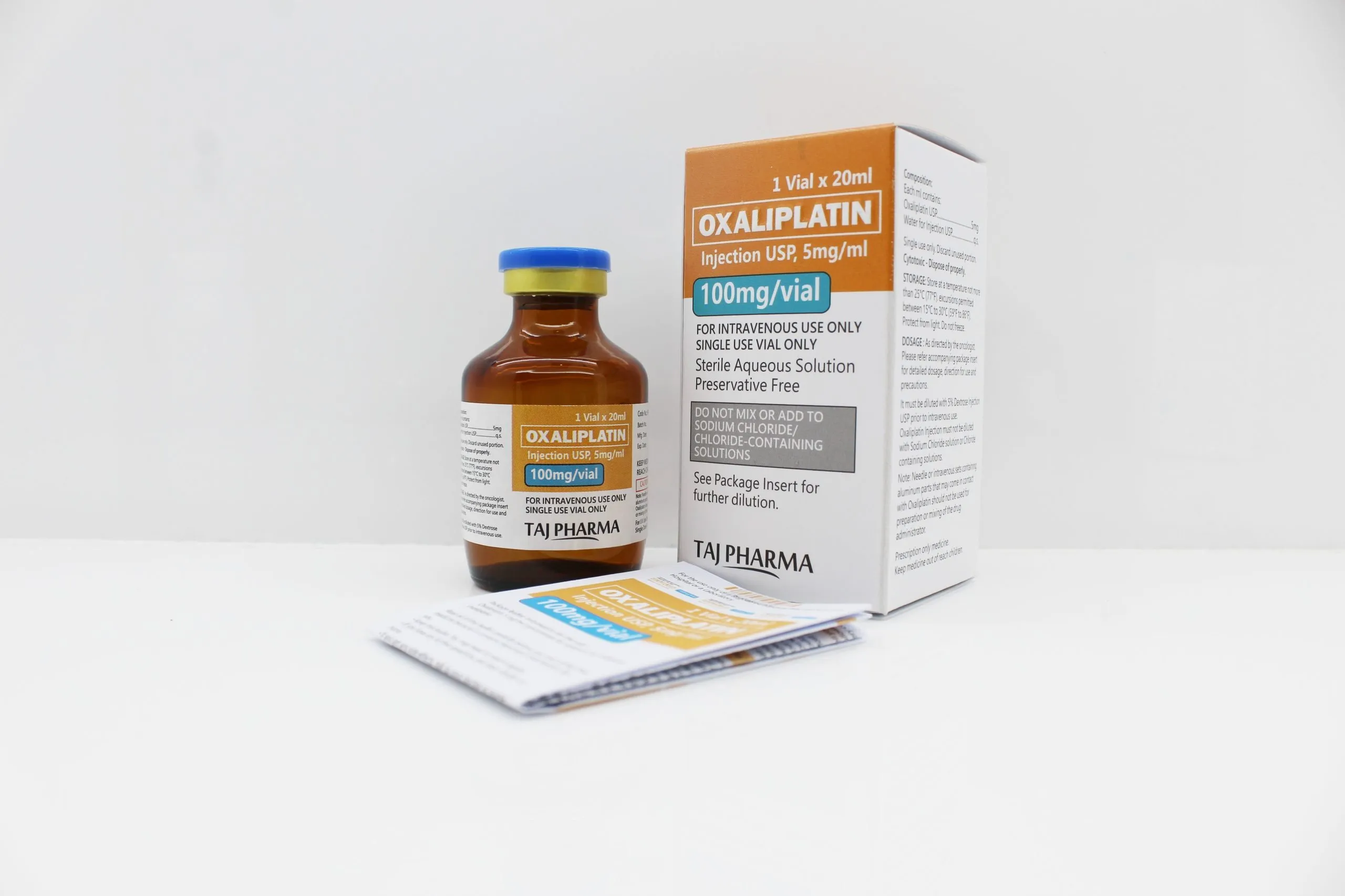 Oxaliplatin Injection USP 100mg/Vial Manufacturer Supplier