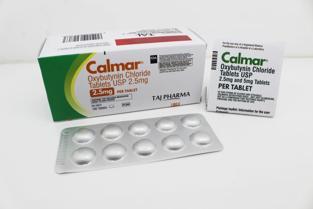Oxybutynin 2.5mg Tablets (Calmar) Manufacturer & Supplier