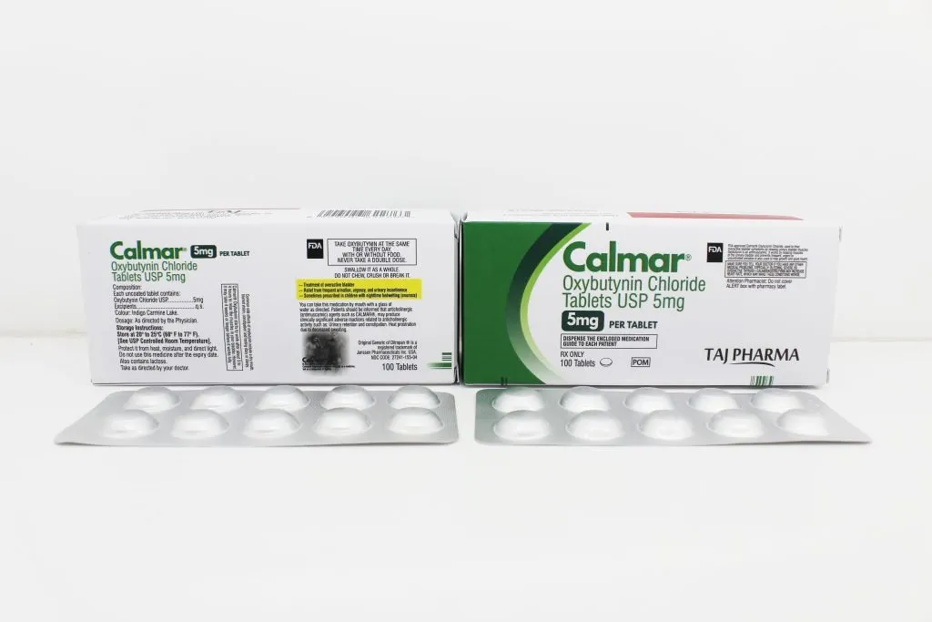 Oxybutynin 5mg Tablets Manufacturer, Supplier in Vapi, Gujarat
