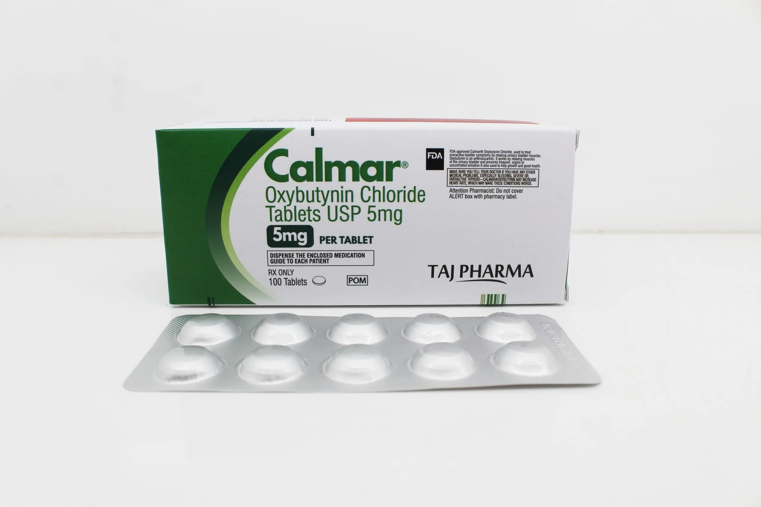 Oxybutynin 5mg Tablets Manufacturer from Mumbai