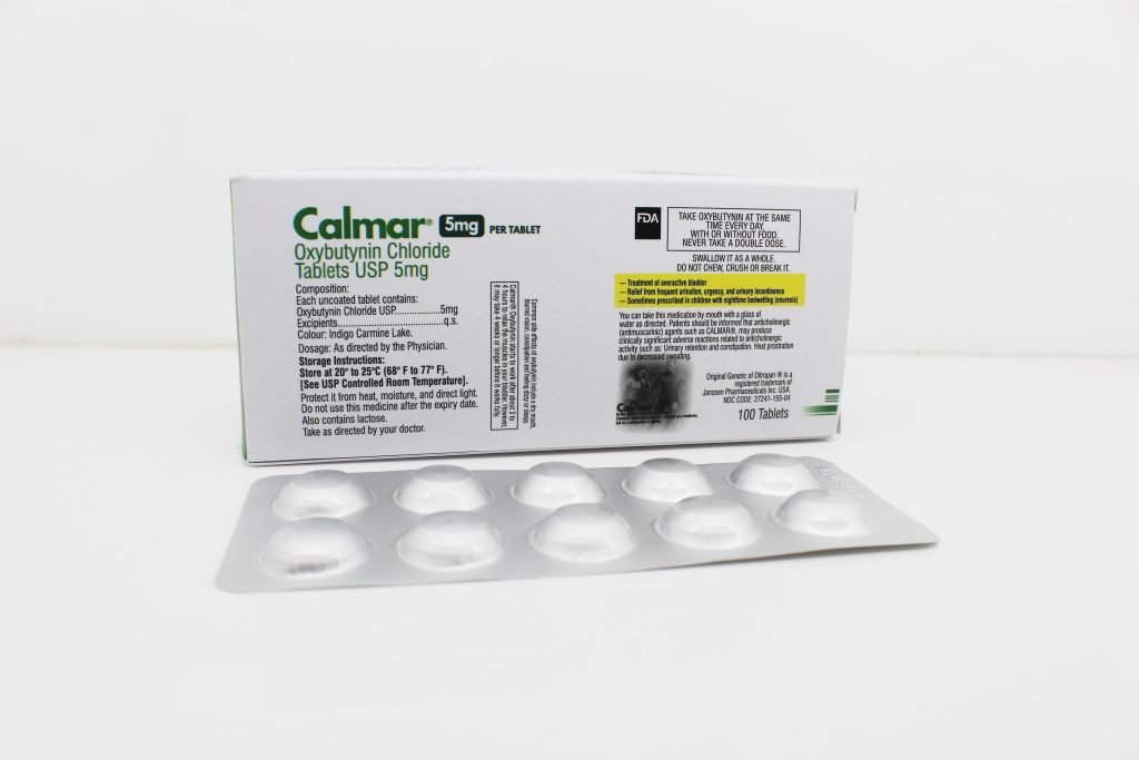 Oxybutynin 5mg Tablets Suppliers in India