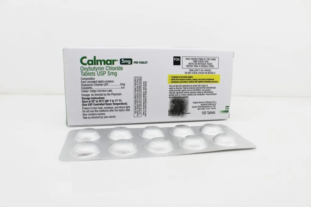 Oxybutynin 5mg Tablets Suppliers in India