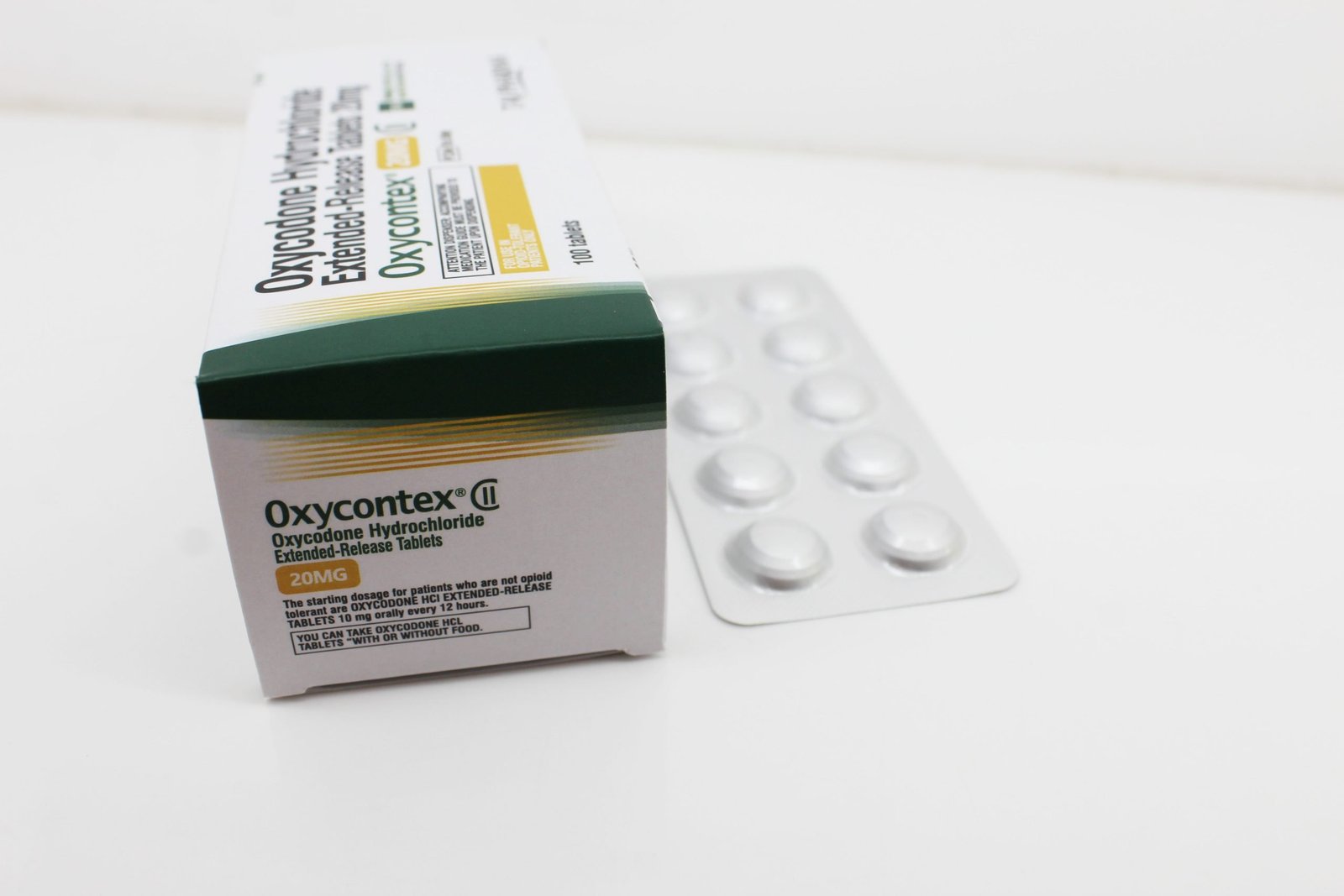 Oxycodone Hydrochloride 20mg Tablets Manufacturer & Suppliers in India