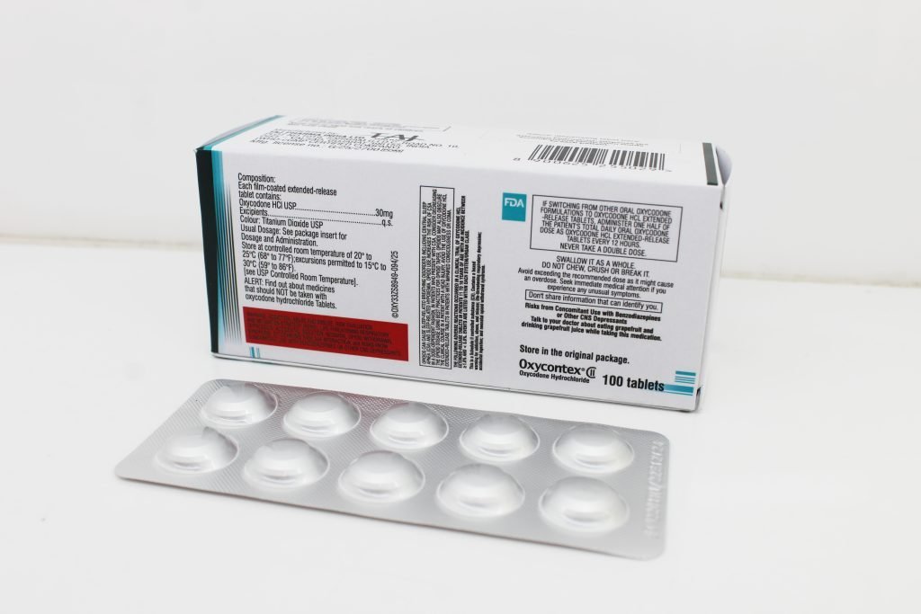 Oxycodone Hydrochloride 30mg Tablets, Suppliers, Exporters in India