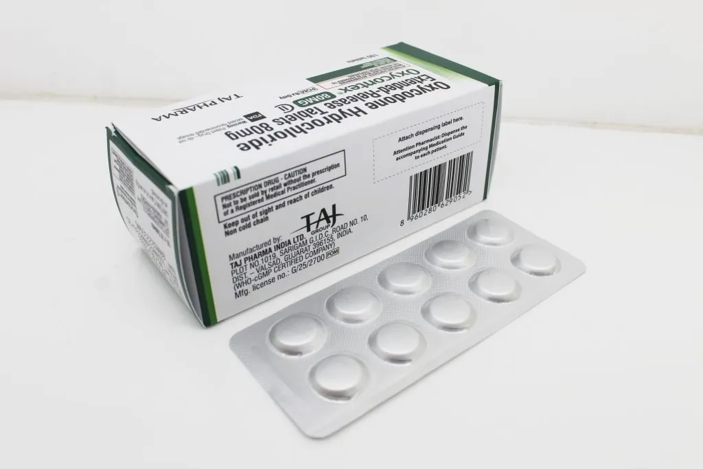 Oxycodone Hydrochloride 80mg Tablets Manufacturer & Supplier
