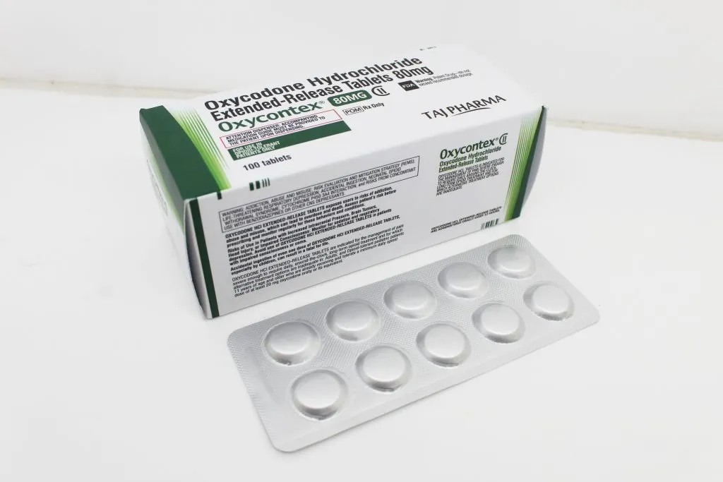 Oxycodone Hydrochloride 80mg Tablets Manufacturer Suppliers in India