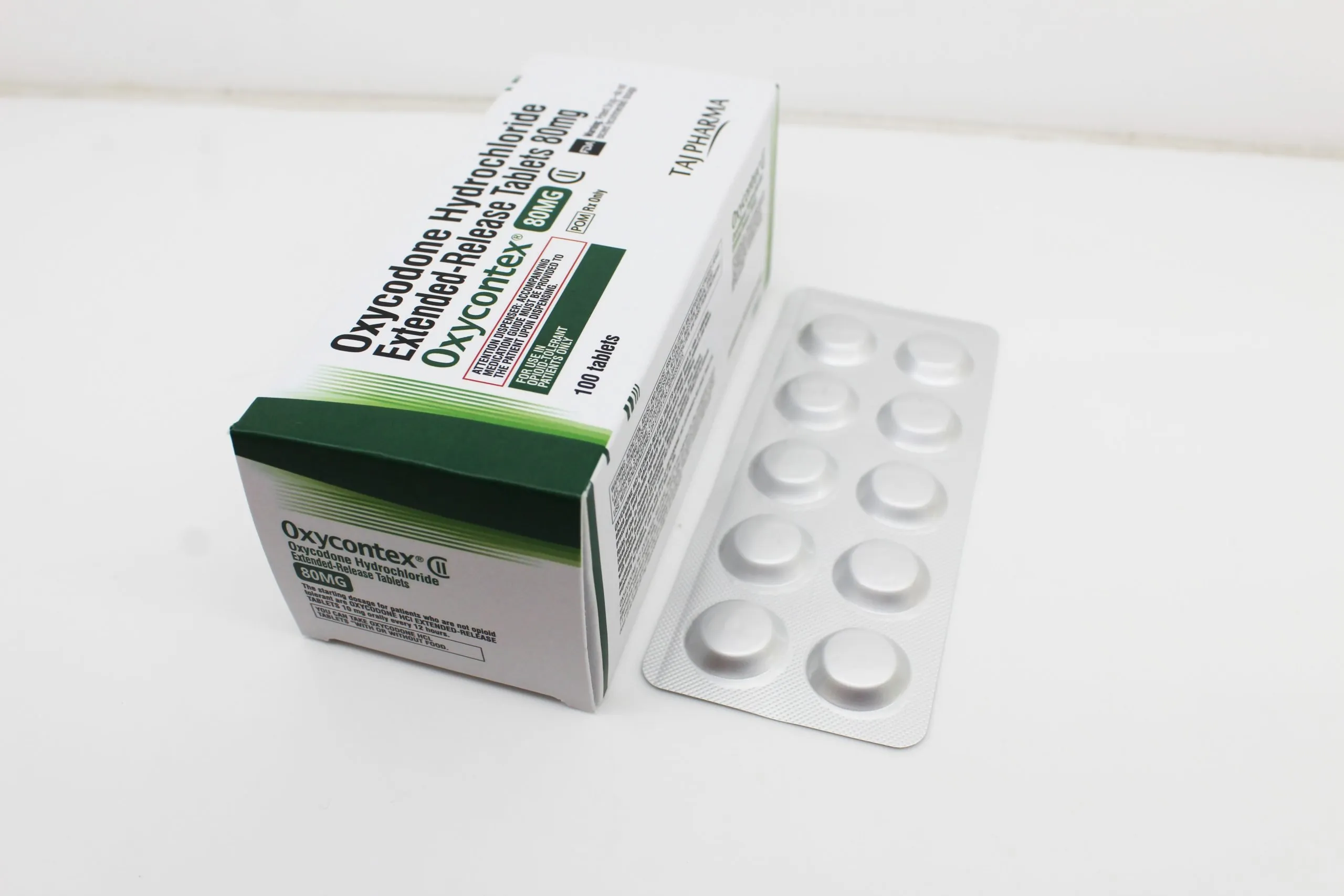 Oxycodone Hydrochloride 80mg Tablets Manufacturer & Suppliers in India