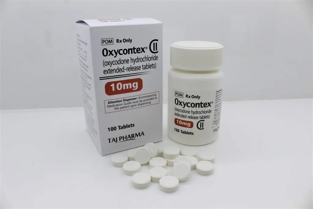 Oxycodone Hydrochloride ER Tablets 10mg Manufacturer in India
